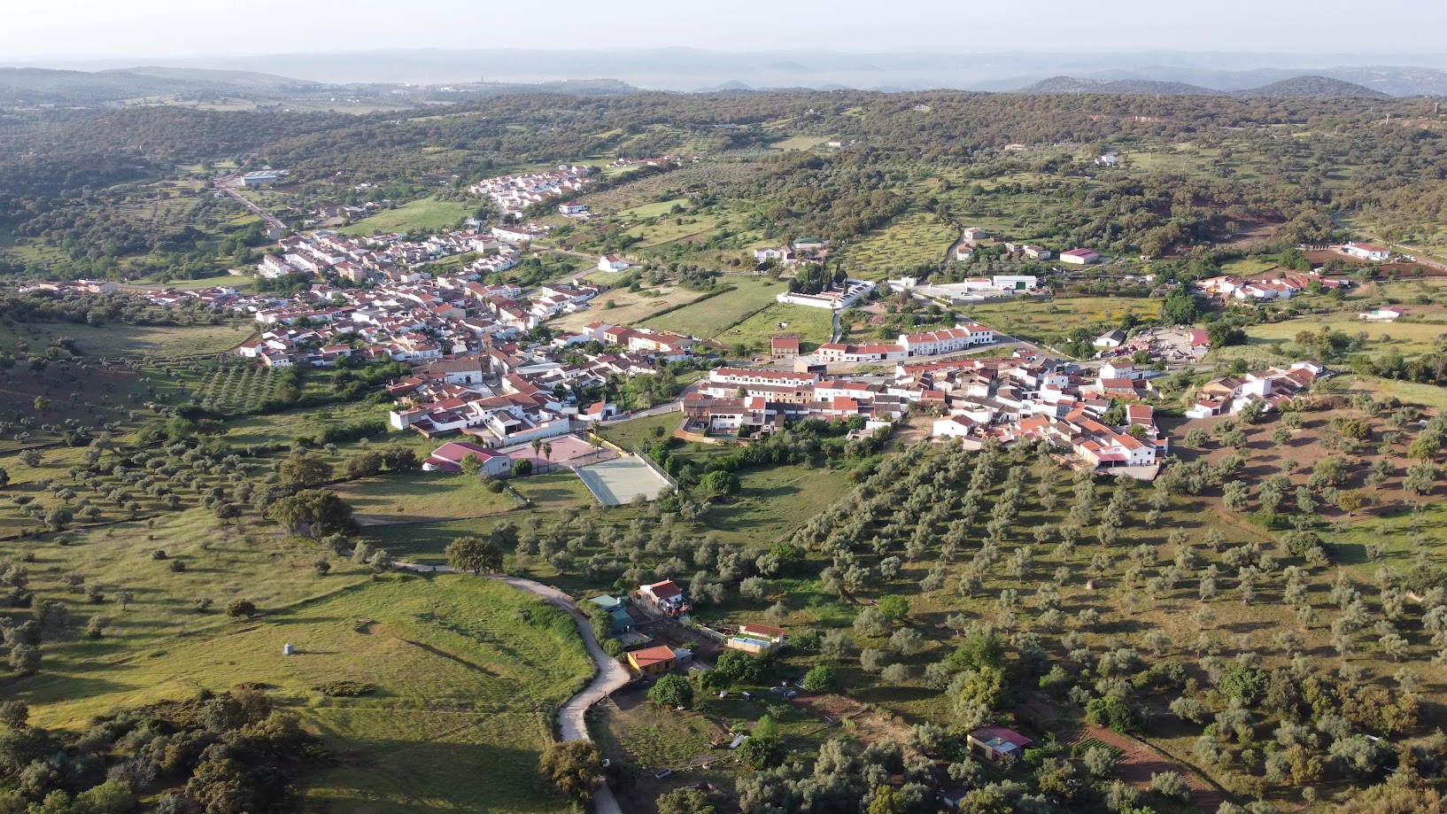 Vista panorámica de Valle de Santa Ana